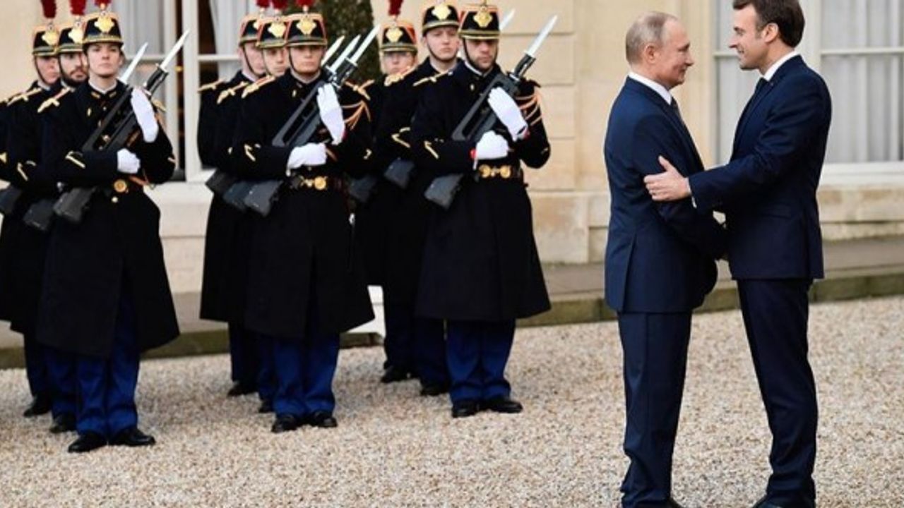 Rusya, Putin ve Macron görüşmesinin sızdırılmasına tepki gösterdi