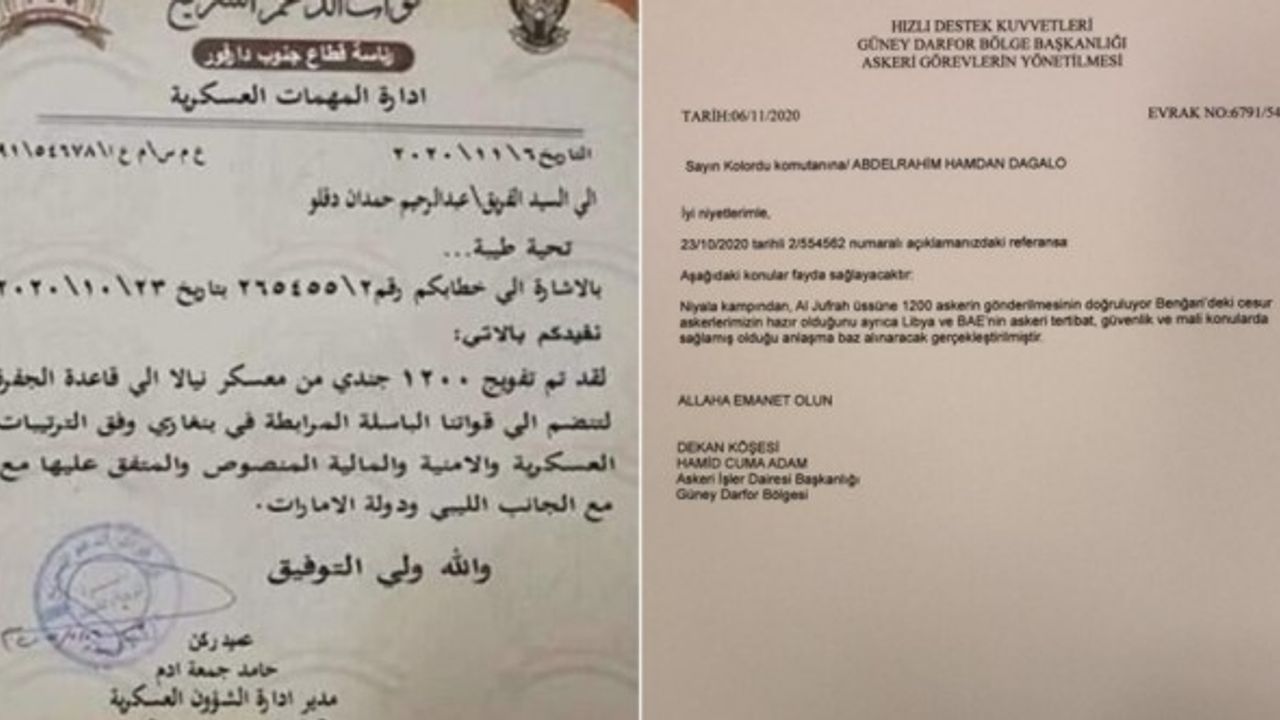 Libya'daki gizli pazarlık bir mektup ile ortaya çıktı