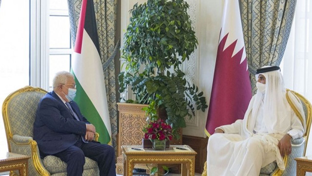 Katar Emiri, Mahmud Abbas ile görüştü
