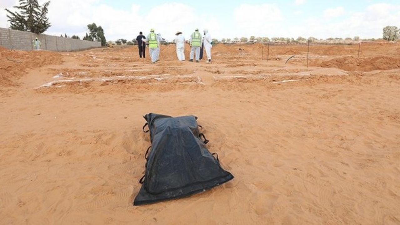 Libya'nın Terhune kentinde iki yeni toplu mezar bulundu