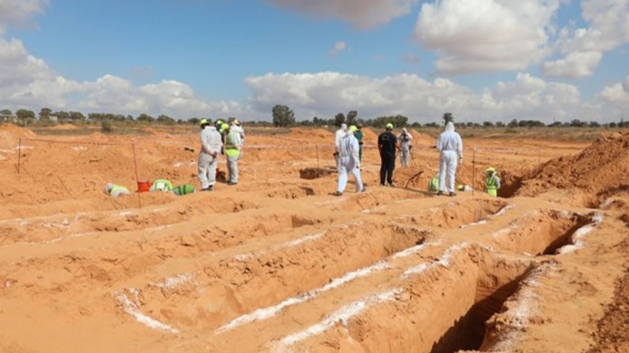 Libya'da yeni bir toplu mezar bulundu