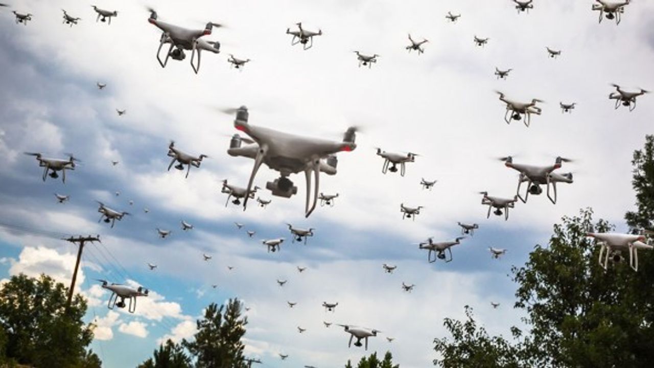 ABD ordusu yetkilisinden "sürü drone" uyarısı