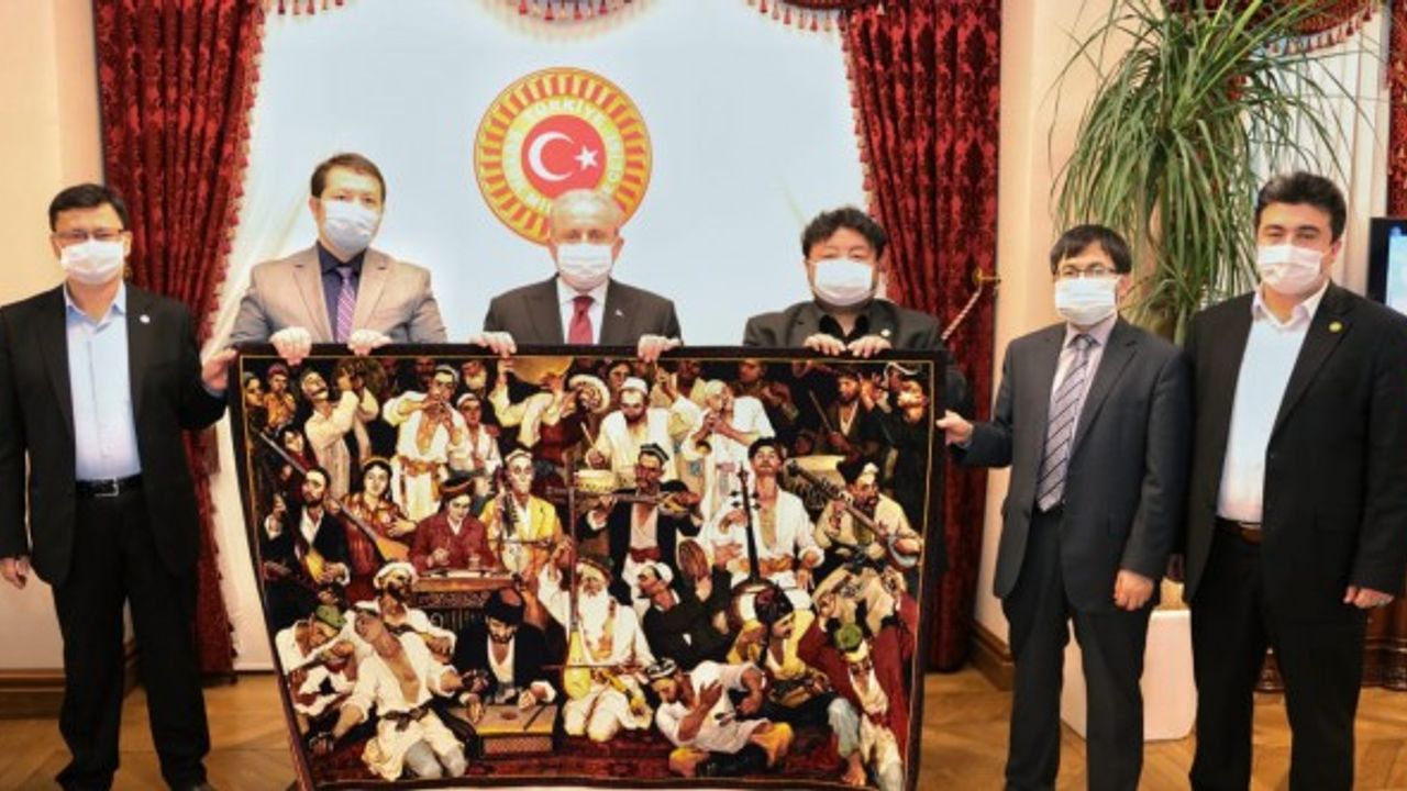 TBMM'ye "Doğu Türkistan" ziyareti