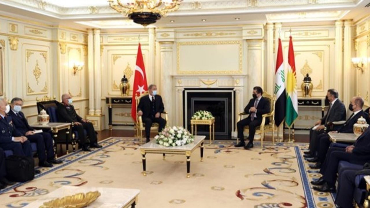 Barzani ve Akar'ın görüşmelerinde Sincar anlaşması vurgusu