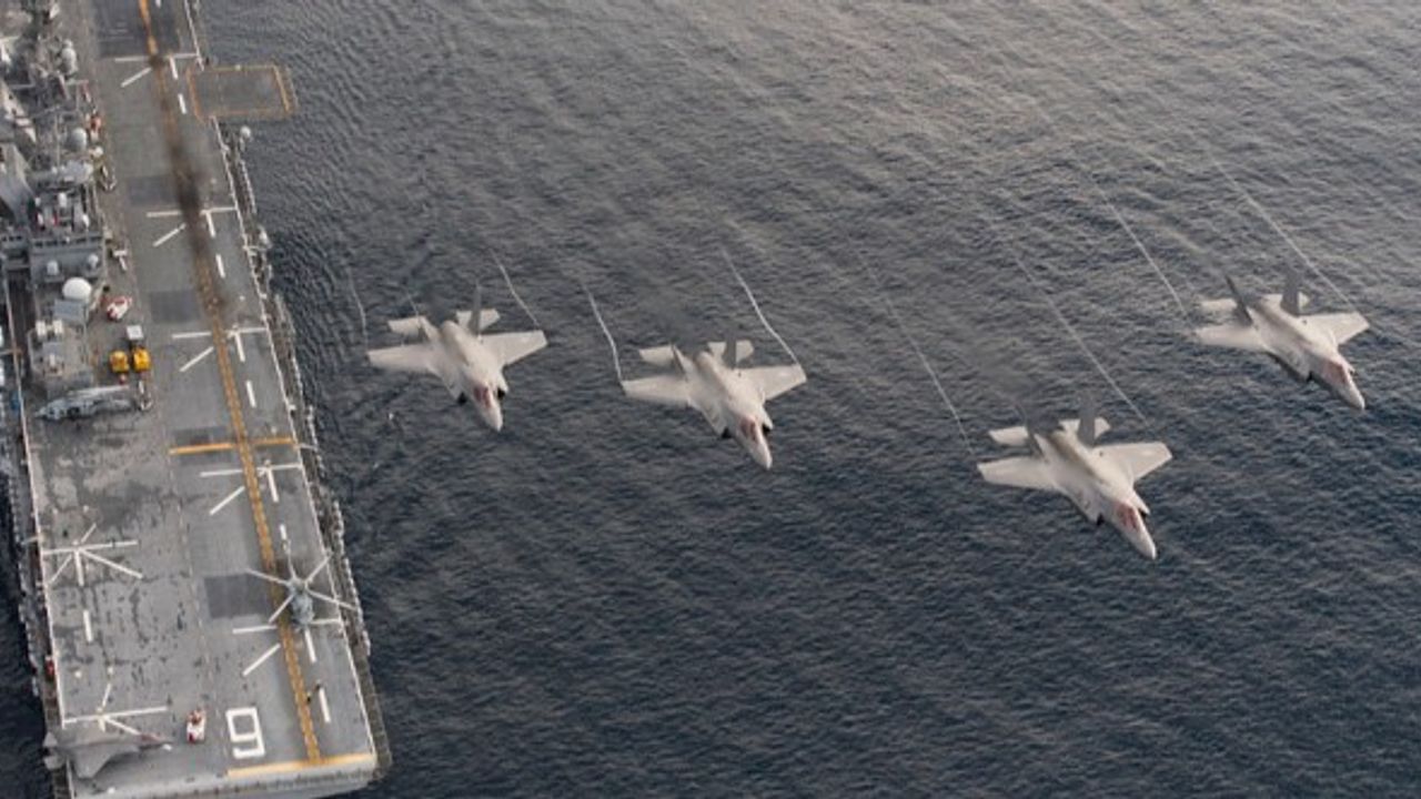 ABD ilk denizaşırı F-35 filosunu oluşturuyor