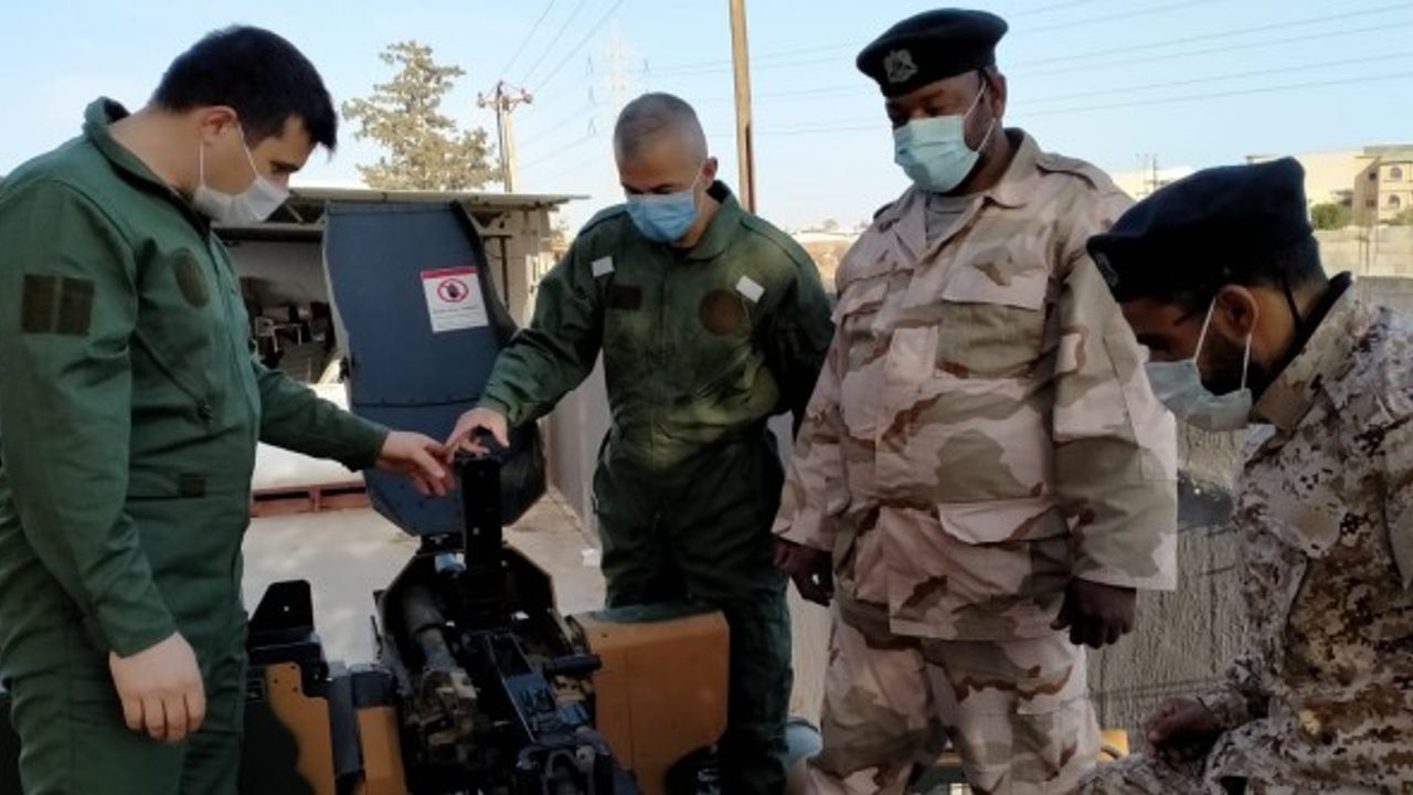 TSK’dan Libya ordusuna zırhlı araç eğitimi