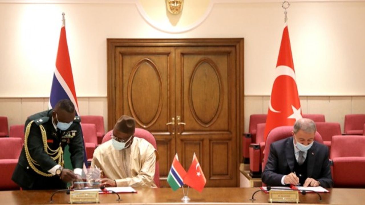 Türkiye ve Gambiya'dan askeri iş birliği