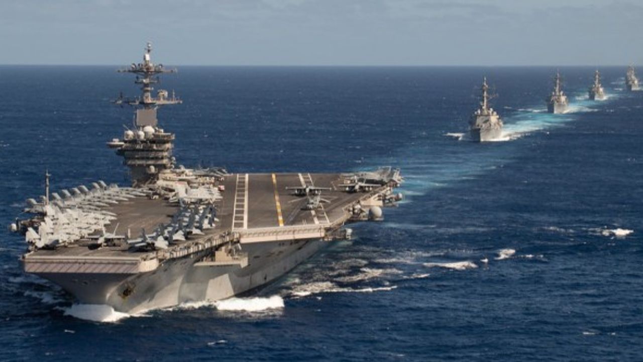 ABD görev gücü Güney Çin Denizi'nde
