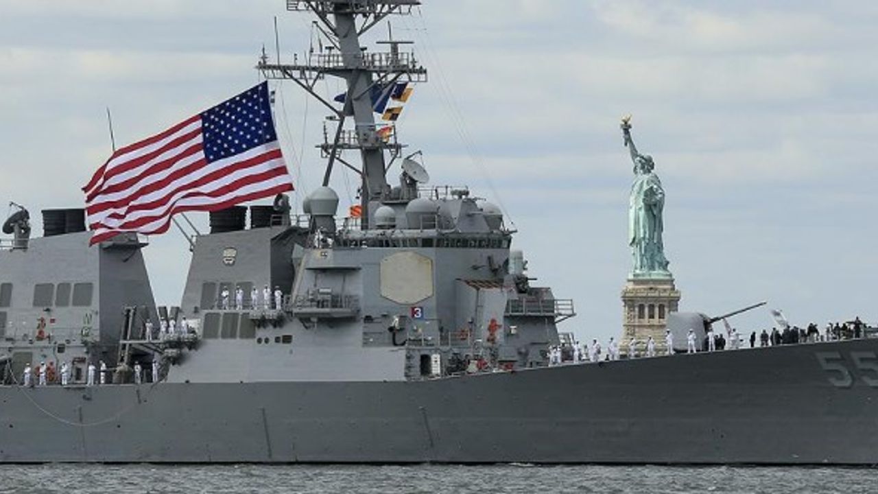 ABD Donanması tatbikat gerçekleştirdi