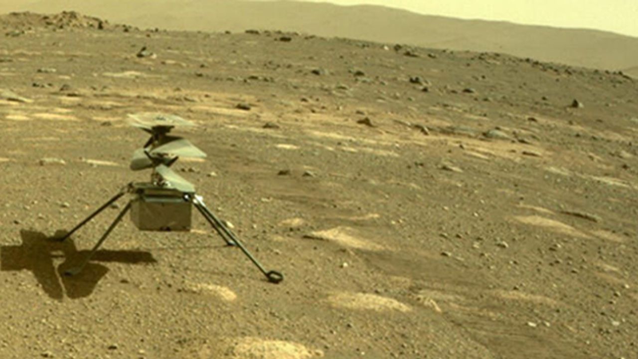Ingenuity’nin Mars'ta çektiği ilk renkli fotoğraf geldi