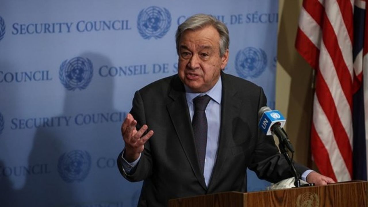 BM Genel Sekreteri Guterres'ten İsrail'e çağrı