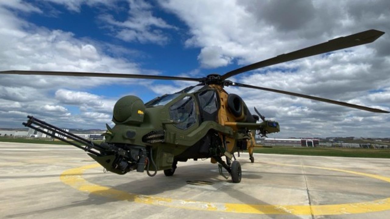 Bir T-129 ATAK helikopteri daha Kara Kuvvetleri Komutanlığı'na teslim edildi