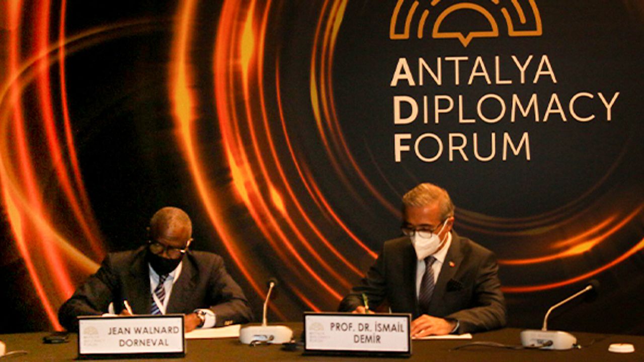 İsmail Demir, Haiti Savunma Bakanı ile "Niyet Beyanı" imzaladı