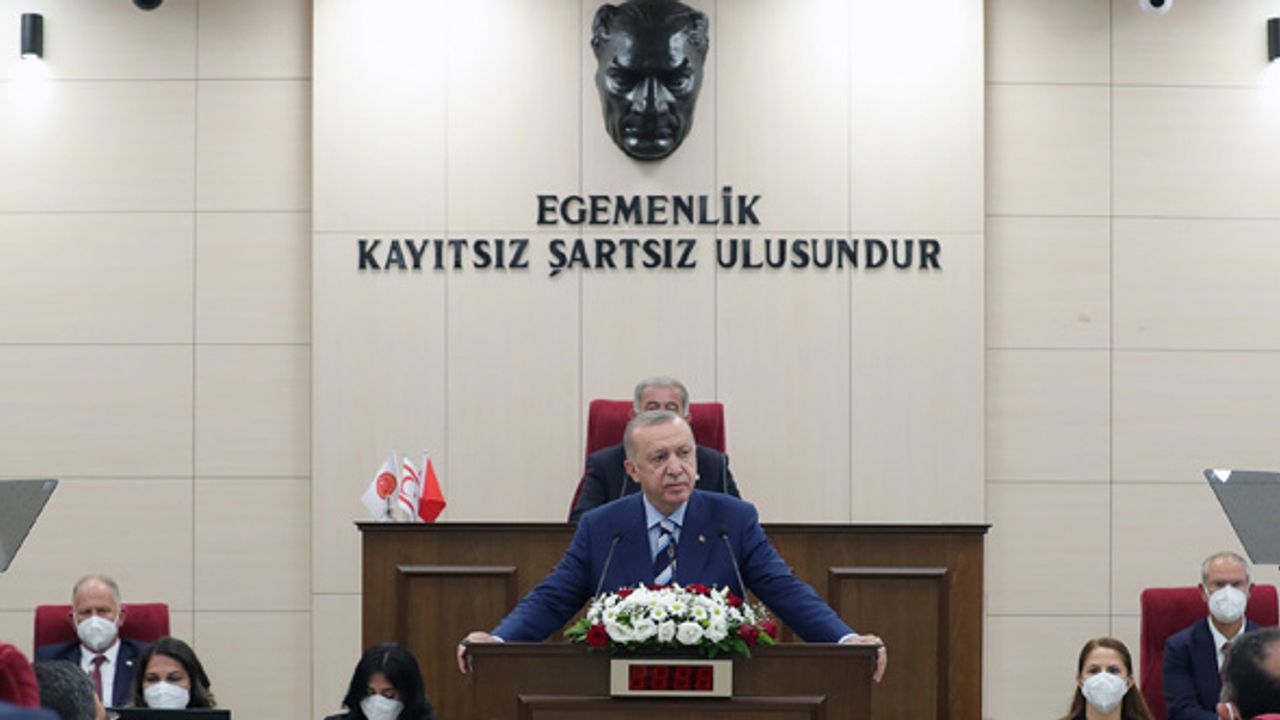 Cumhurbaşkanı Erdoğan: Kıbrıs davasının sahibi büyük Türk Milleti'dir