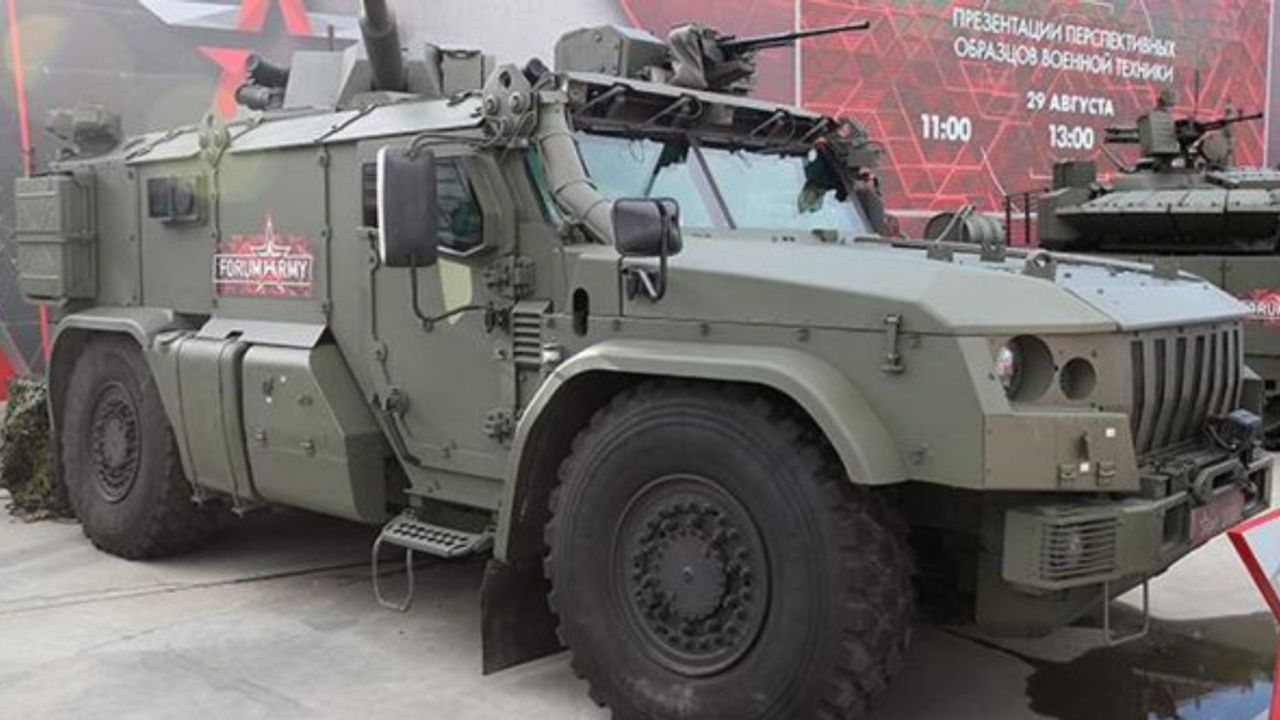Rus Tayfun-VDV zırhlı aracı 30 mm’lik otomatik topla donatıldı