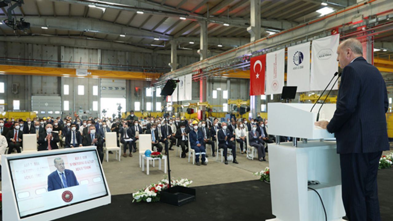Erdoğan: Türkiye ekonomide, üretimde başarı çıtasını daha yükseğe taşımaktadır