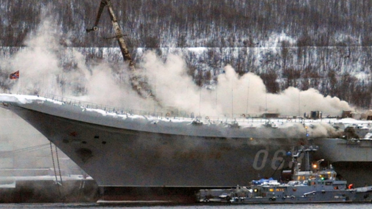 Rusya'nın "şanssız" uçak gemisine ilişkin açıklama