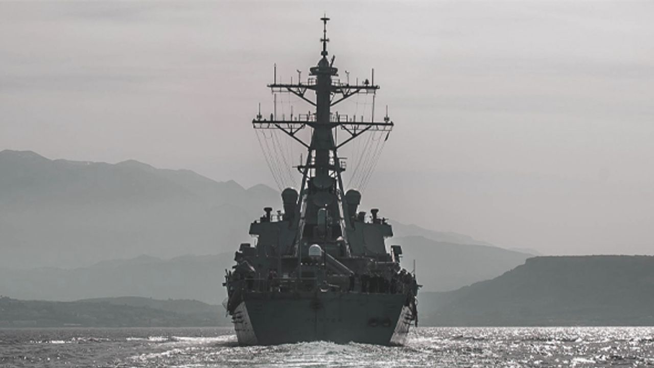 ABD, USS Porter güdümlü füze destroyerini Karadeniz’e yolladı
