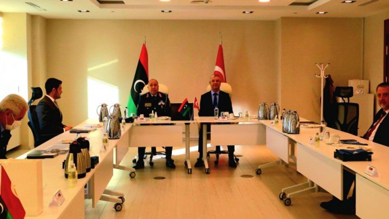 Libya askeri heyetinden ASFAT'a ziyaret