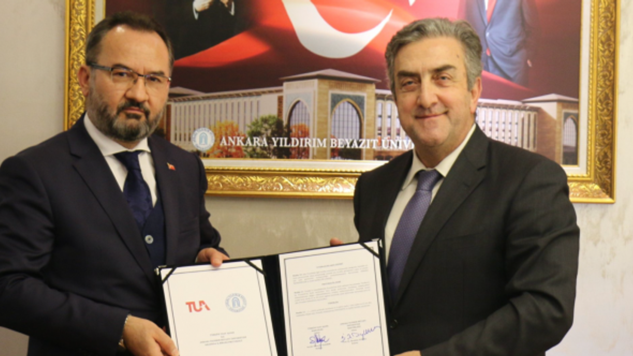 Türkiye Uzay Ajansı'ndan iki üniversite ile iş birliği protokolü