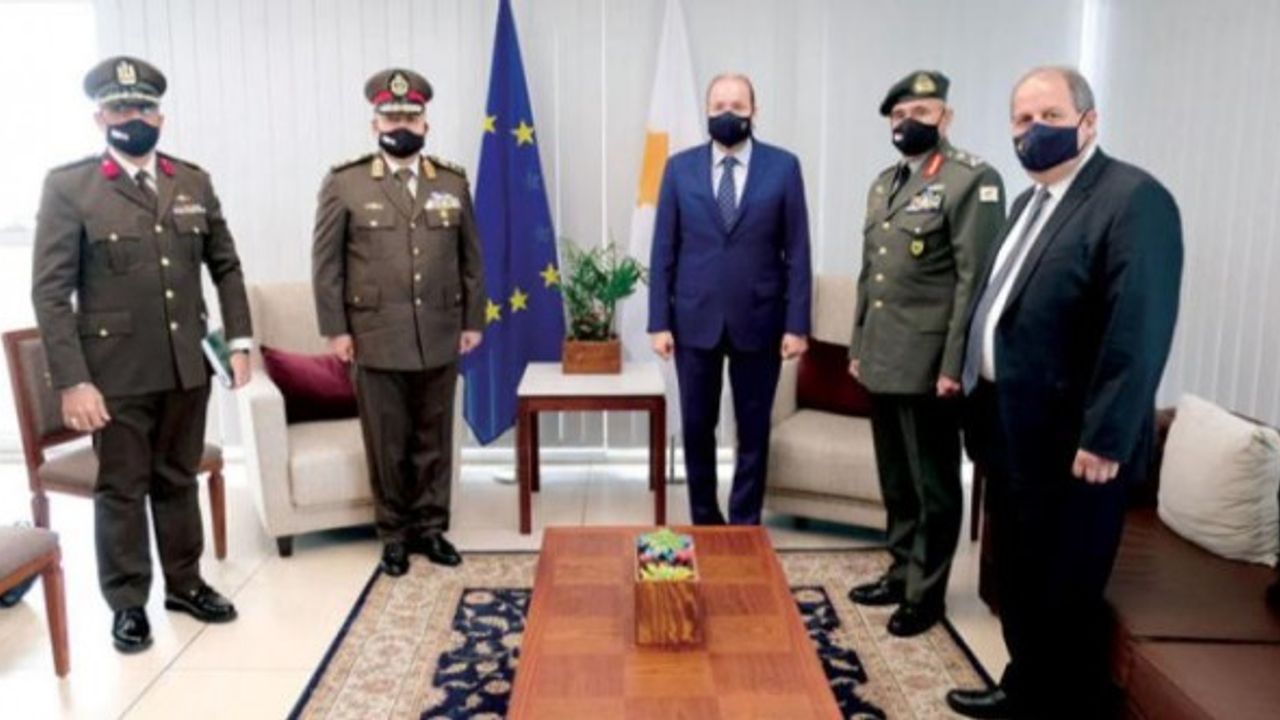 Mısır ve Güney Kıbrıs arasında askeri iş birliği