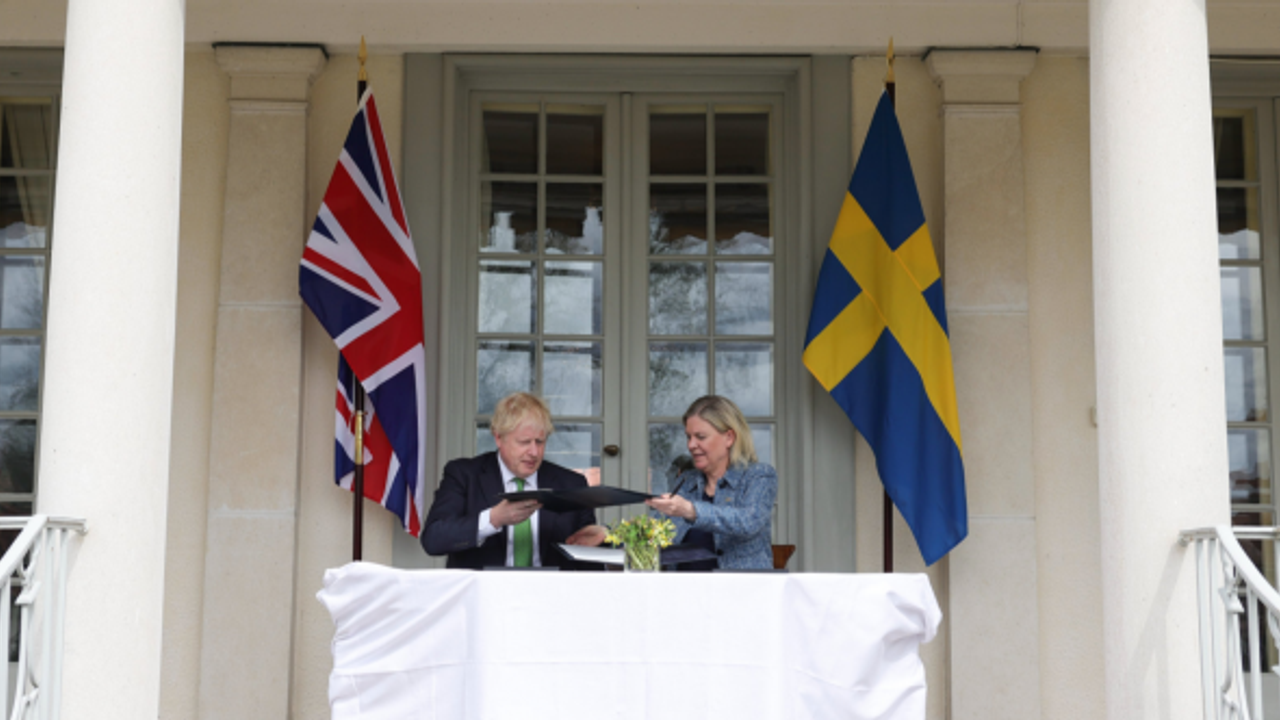 İngiltere ve İsveç'ten ortak güvenlik deklarasyonu