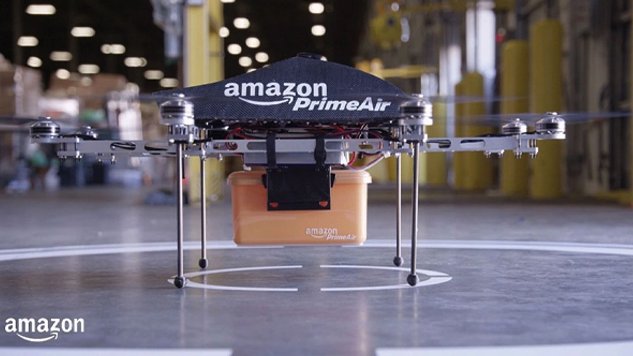 Amazon'da drone ile teslimatlar başlıyor