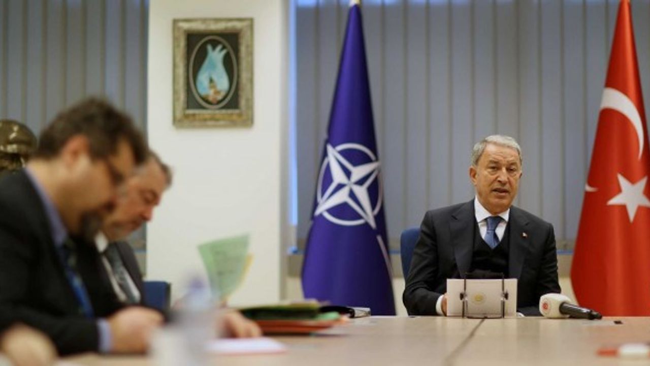 Hulusi Akar: Finlandiya ve İsveç'in teröre desteği NATO için bir tehdit