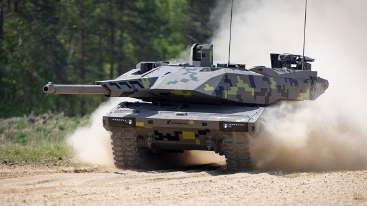 Rheinmetall yeni nesil KF51 tankını tanıttı
