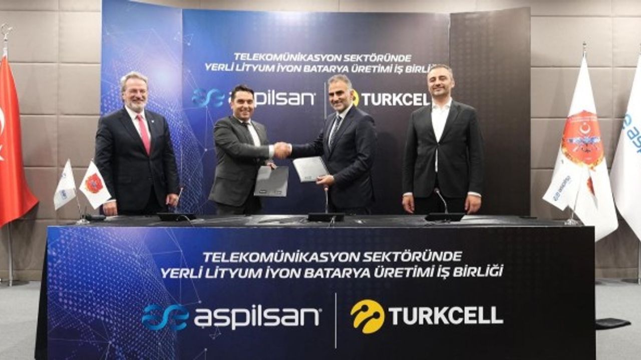 Turkcell ve ASPİLSAN’dan yerli batarya için stratejik iş birliği