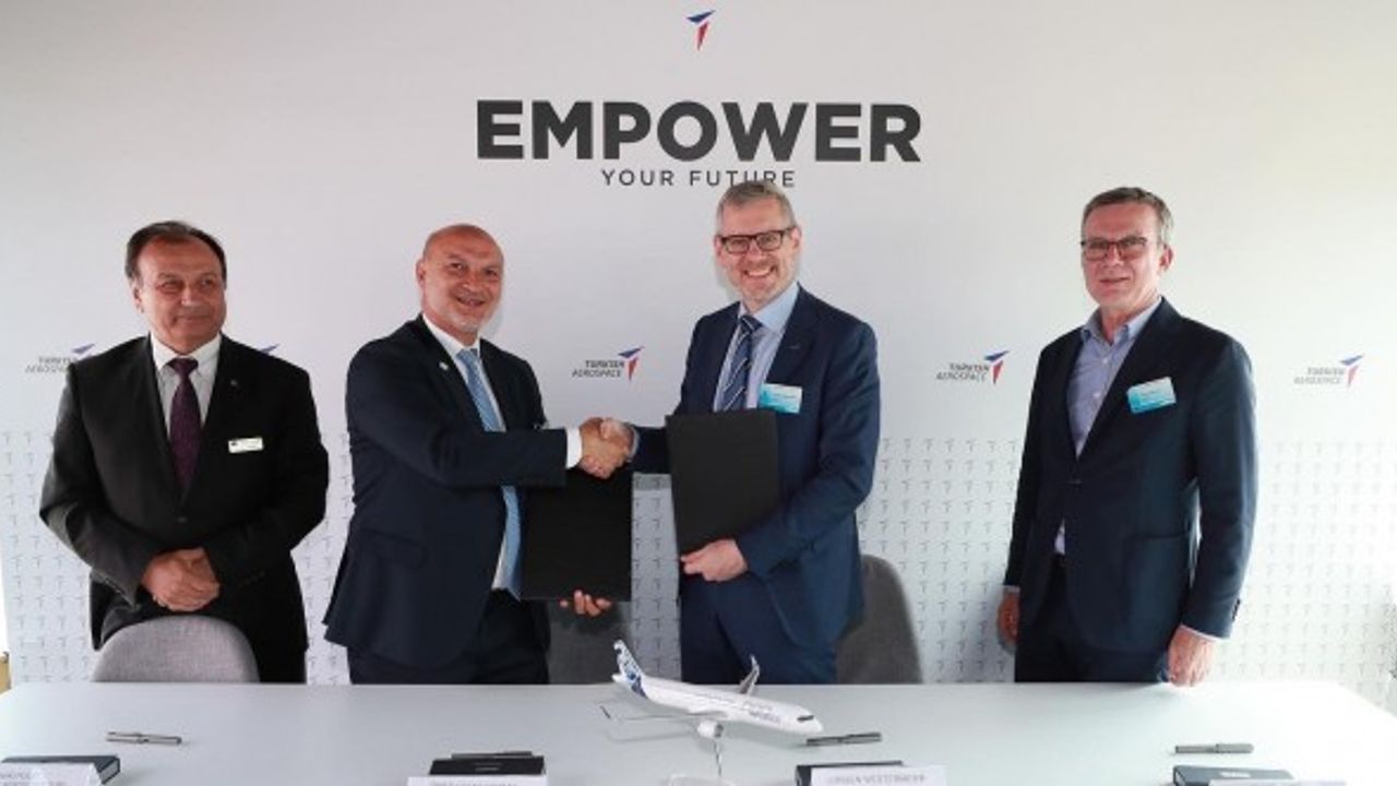 TUSAŞ ve Airbus arasında 3 yeni işbirliği imzalandı