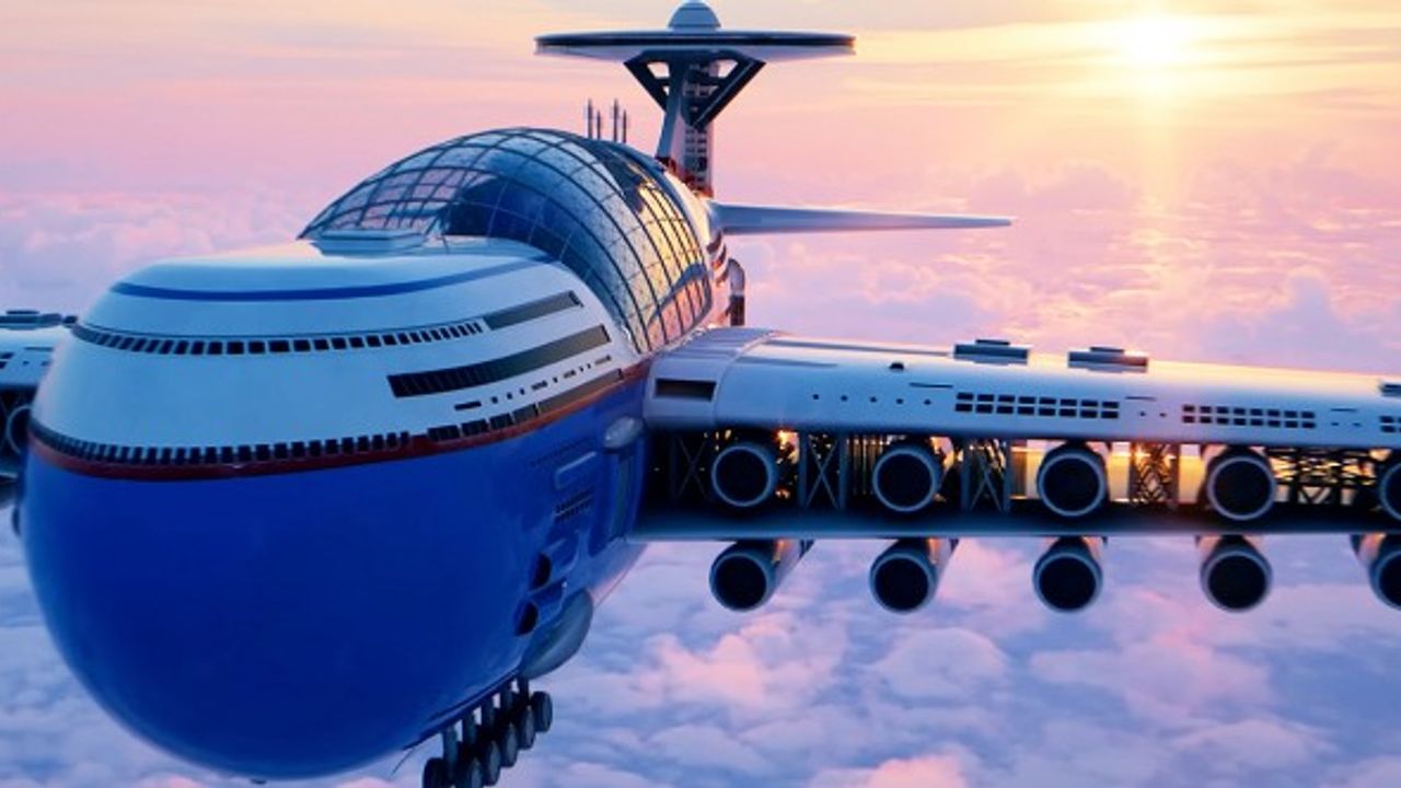 Uçan otel Sky Cruise tanıtıldı