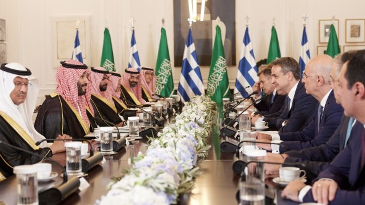 Yunanistan ve Suudi Arabistan, Yüksek Düzeyli Stratejik İş birliği Anlaşması imzaladı