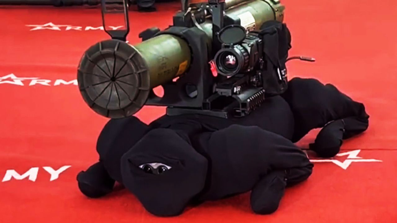 Rus robot köpeğin Çin oyuncağı olduğu iddiası