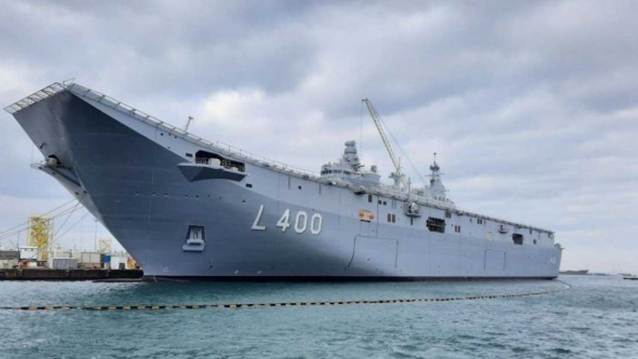 Türk donanmasının en büyük gemisi: Anadolu LHD