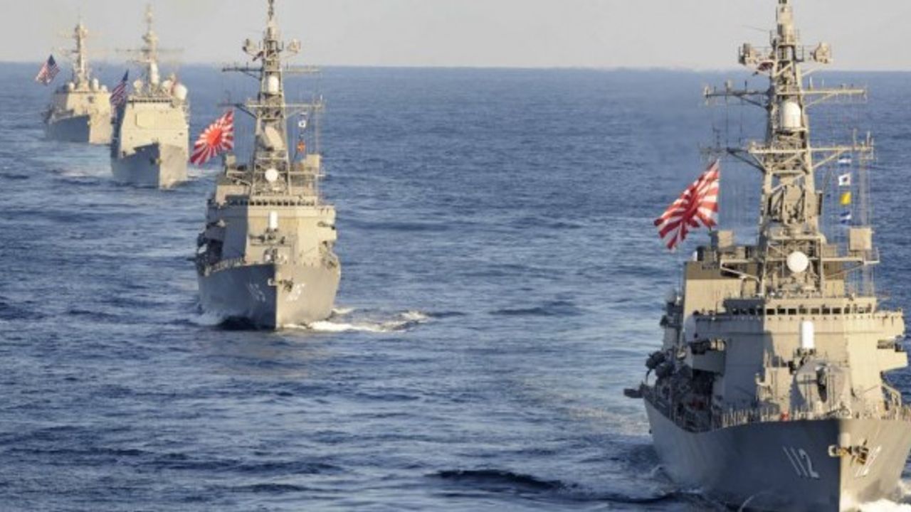 ABD, Japonya ve Güney Kore'den askeri tatbikat