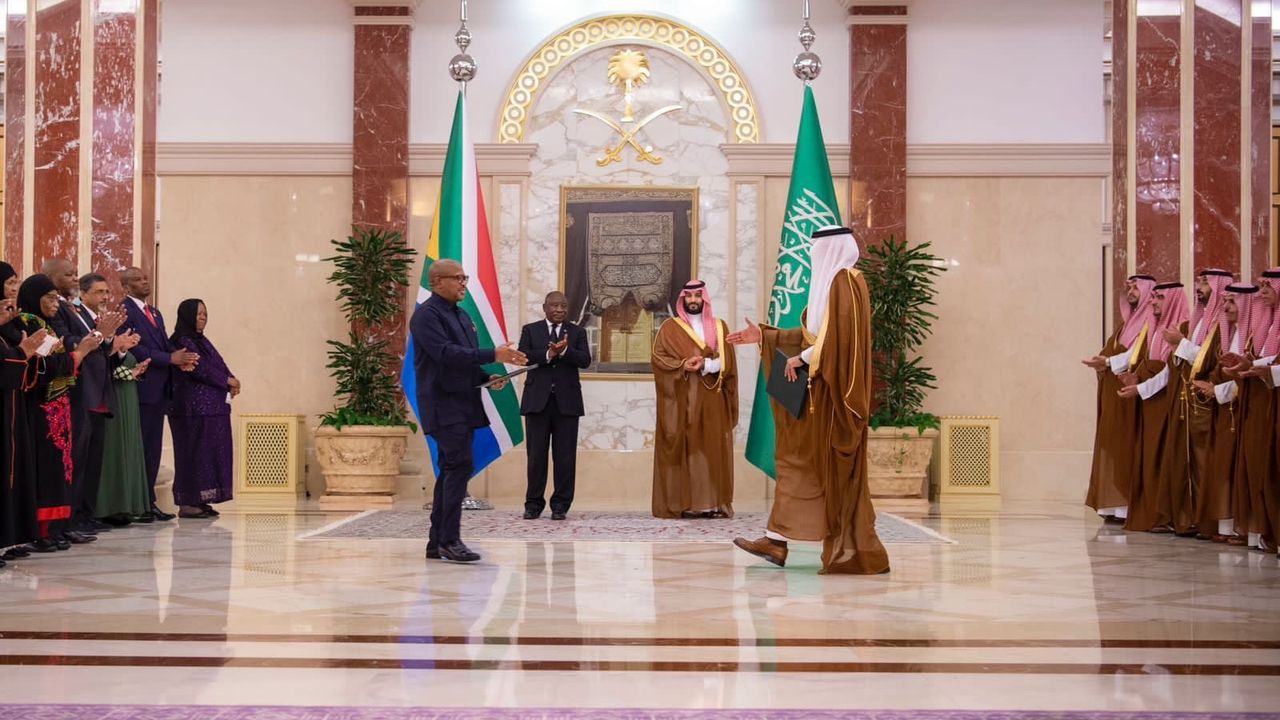 Suudi Arabistan ve Güney Afrika Cumhuriyeti'nden savunma anlaşması