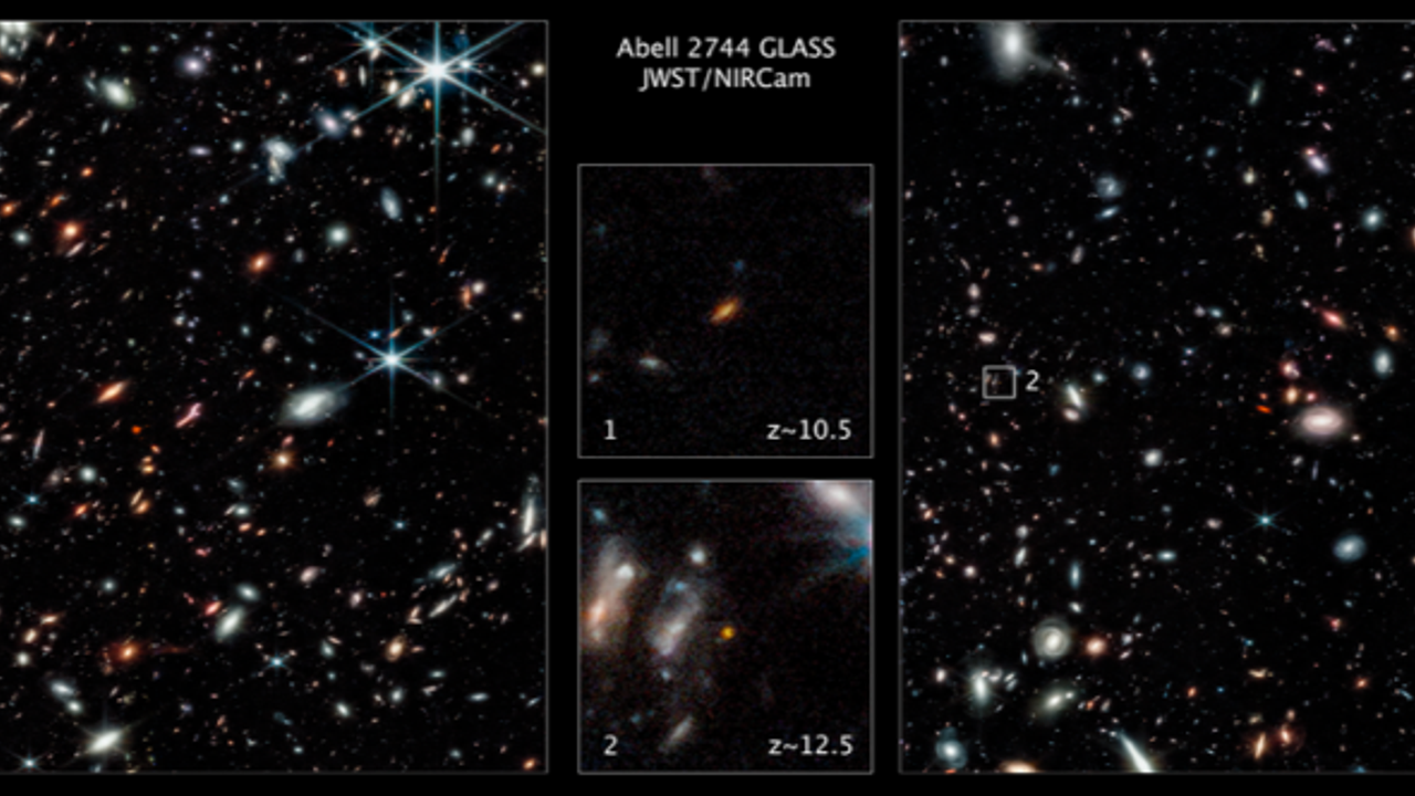 James Webb'ten 350-400 milyon yıllık 2 "uzak galaksi" keşfi