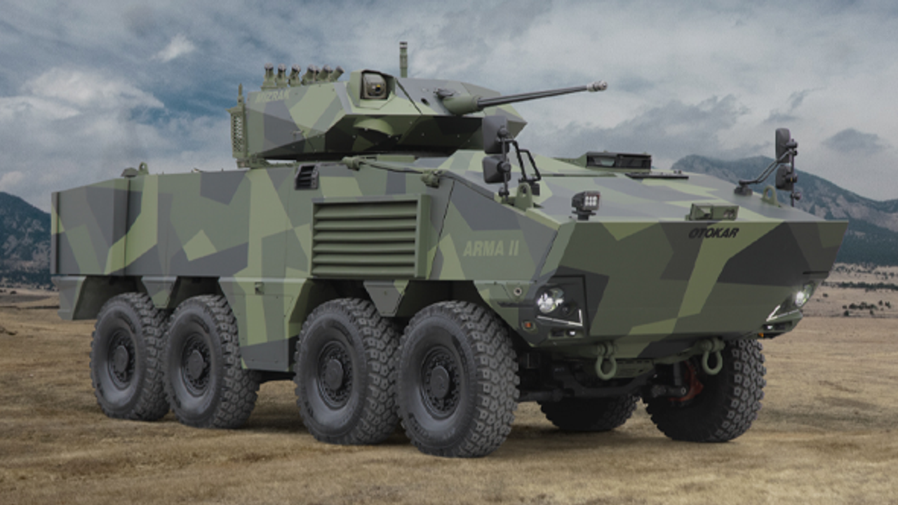 Otokar zırhlı araç ailesinin yeni üyesi:  ARMA II 8x8
