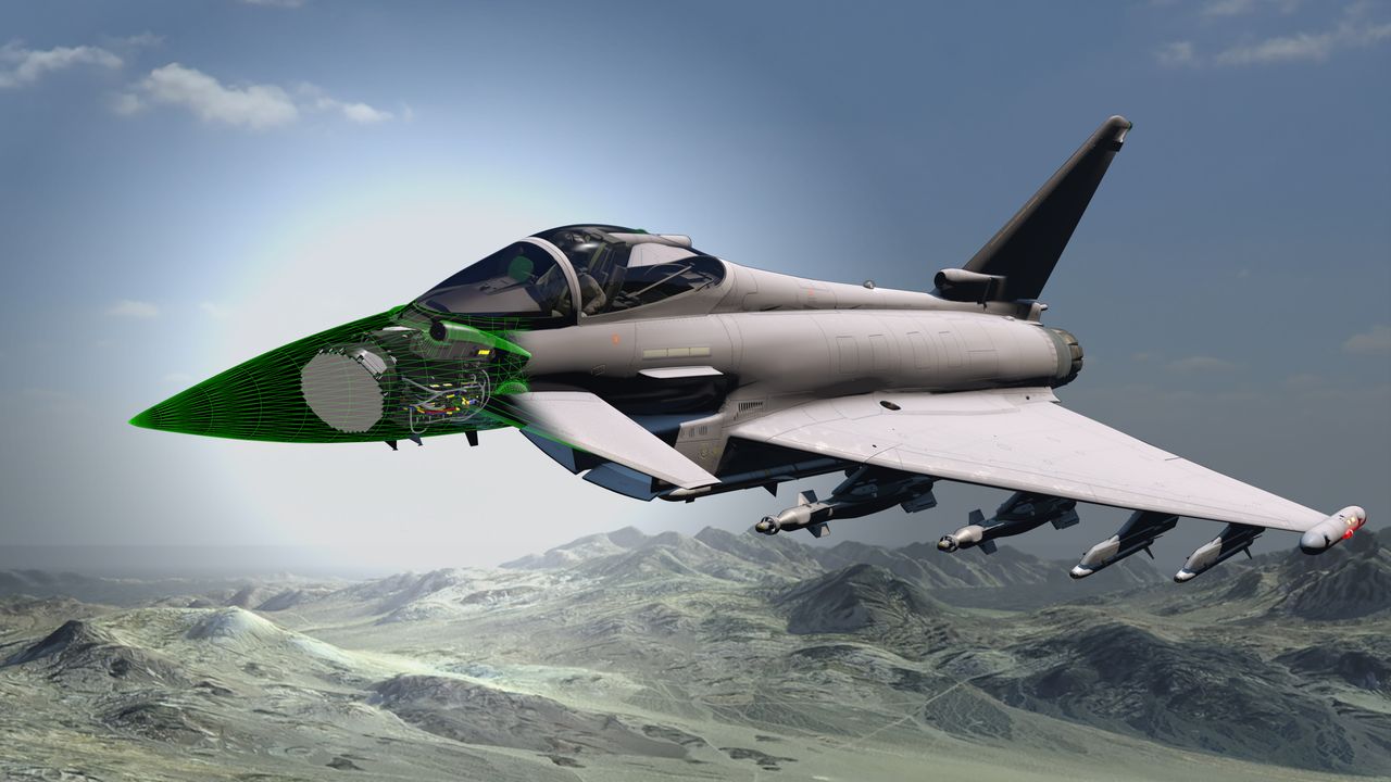 İngiliz Eurofighter uçaklarına AESA ECRS Mk2 radarı