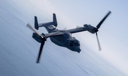 ABD'ye ait V-22 Osprey Japonya'da düştü