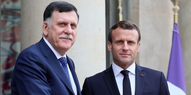 Macron Libya Başbakanı Serrac'ı Paris'e davet etti