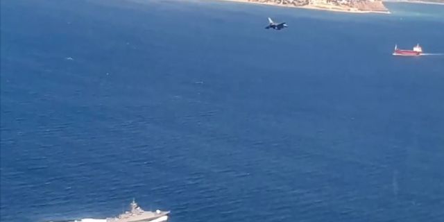 F-16 Uçakları Ege Denizi'nde eğitim gerçekleştirdi
