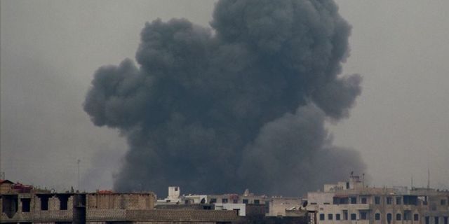 Esed rejimi İsrail'in Şam'a hava saldırısı gerçekleştirdiğini ifade etti