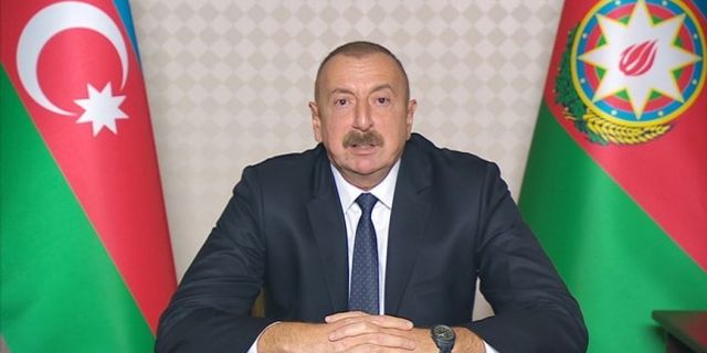 Azerbaycan Cumhurbaşkanı Aliyev'den açıklama