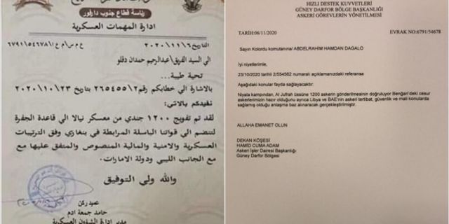 Libya'daki gizli pazarlık bir mektup ile ortaya çıktı