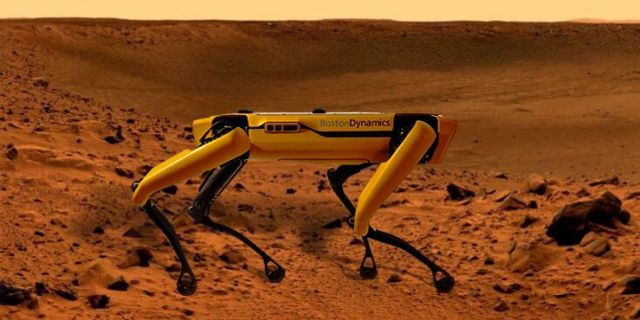 Robot köpek Spot, Mars’ı keşfe çıkacak