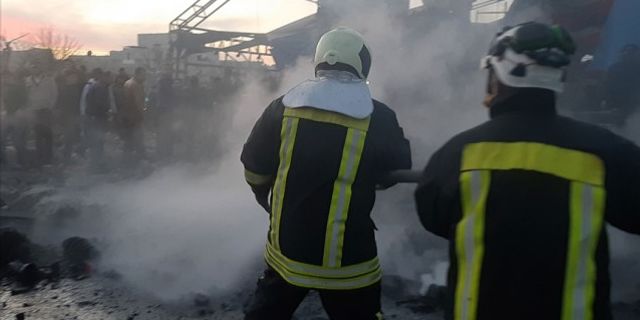 Azez ilçesinde bombalı terör saldırısı: 1 ölü, 6 yaralı