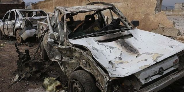 Afrin'de bombalı terör saldırısı