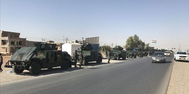 Irak ordusu Peşmerge’nin Kerkük’e ilerleyişini durdurdu
